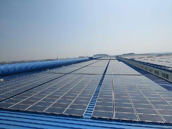 工商业屋顶光伏发电系统